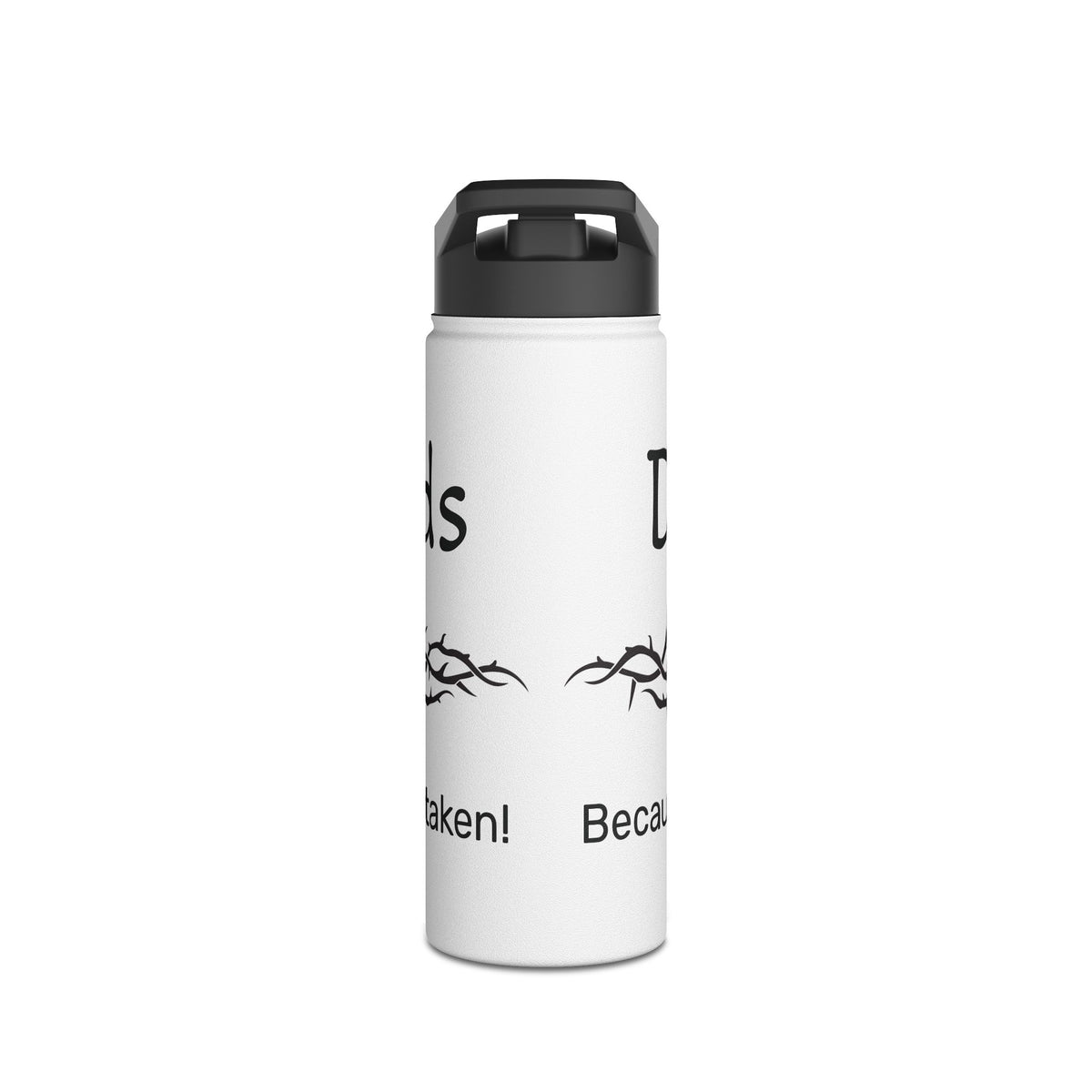 Dad of Dads Stainless Steel Water Bottle, Standard Lid
