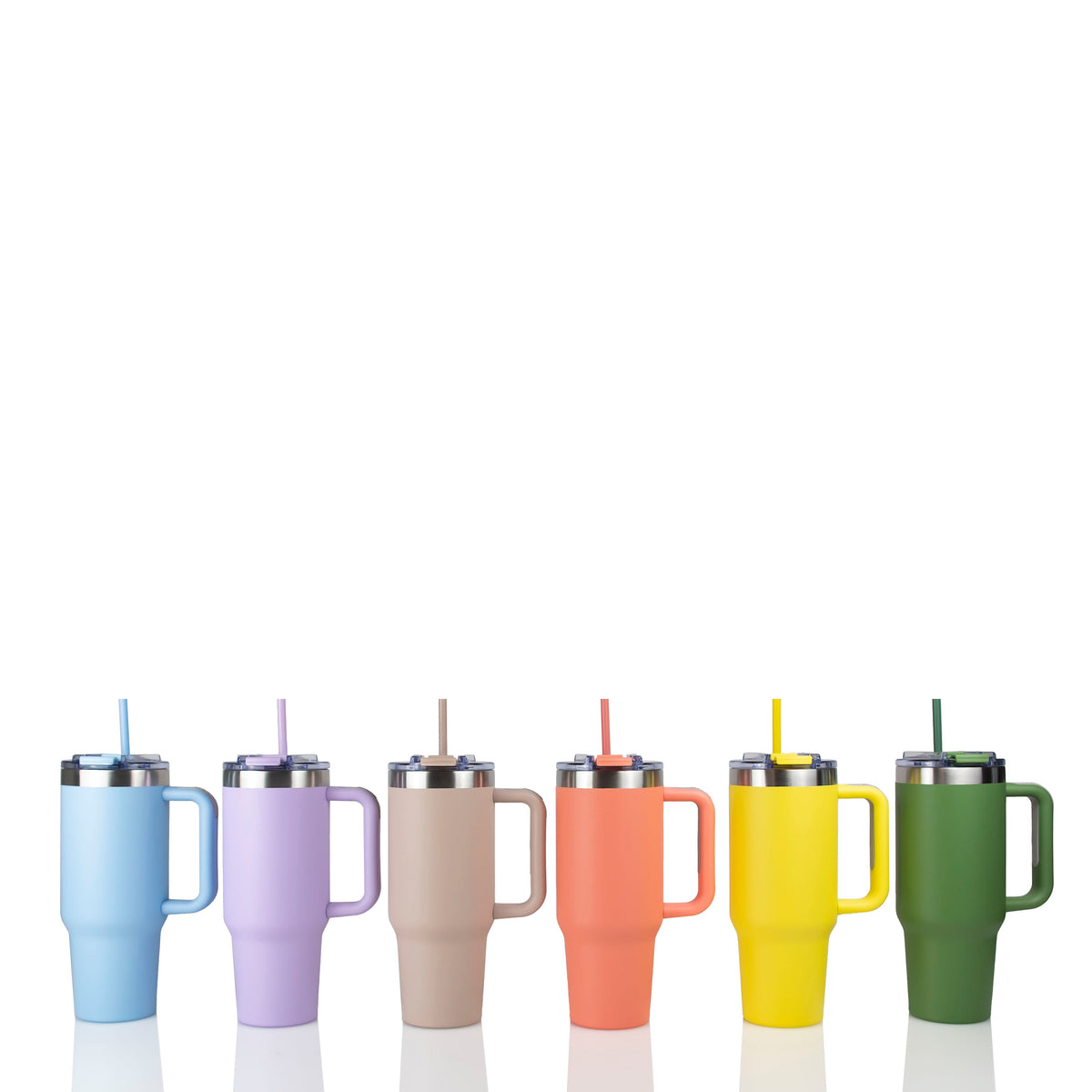 40oz POWDER COATED BIG SWIG TUMBLER - PASTEL COLLECTION