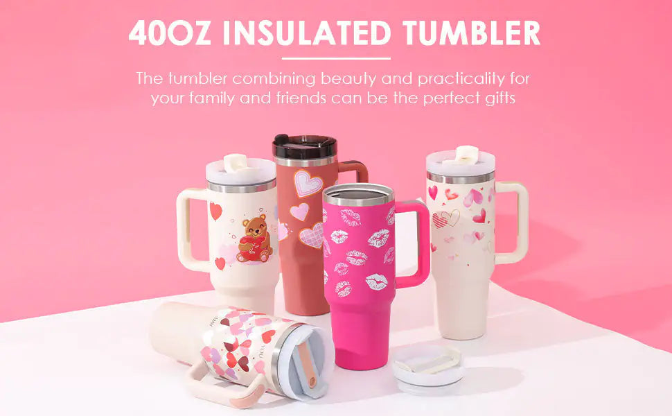 40 Oz Stainless Steel Insulated Travel Tumbler