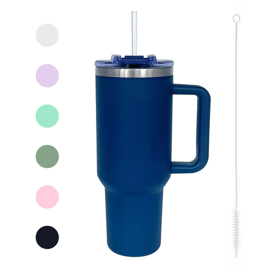 HydroJourney 40oz Insulated Tumbler with Straw