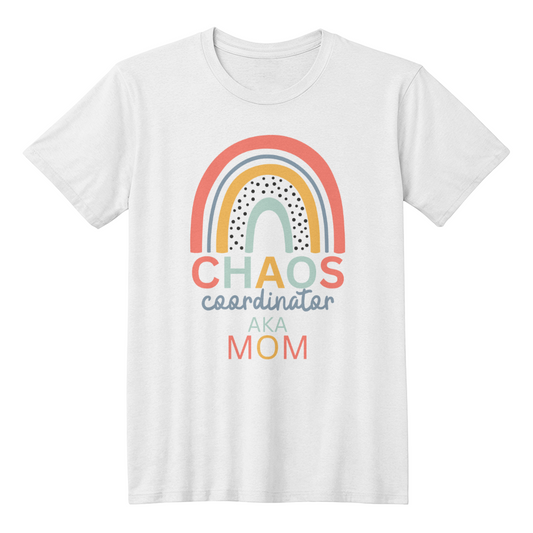 Chaos Coordinator (AKA Mom) – Bella + Canvas 3001 Soft Jersey Tee