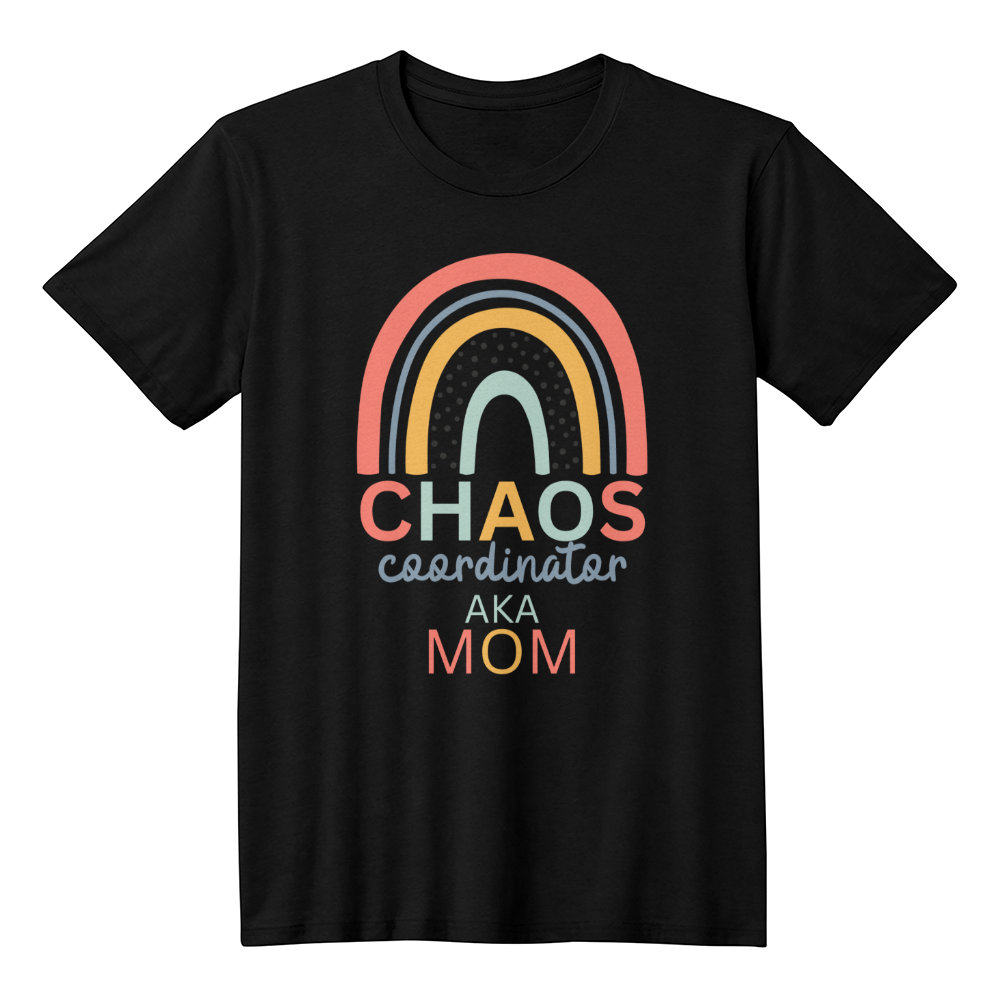 Chaos Coordinator (AKA Mom) – Bella + Canvas 3001 Soft Jersey Tee