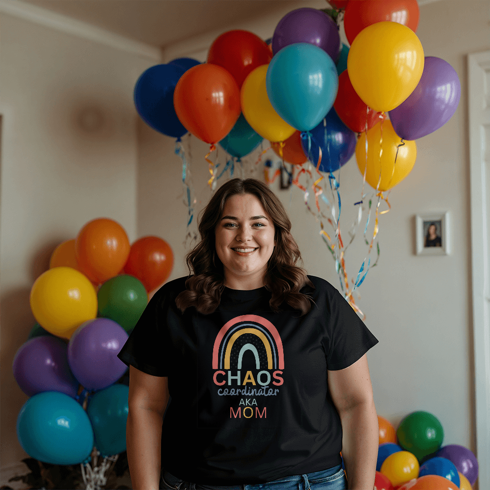 Chaos Coordinator (AKA Mom) – Bella + Canvas 3001 Soft Jersey Tee